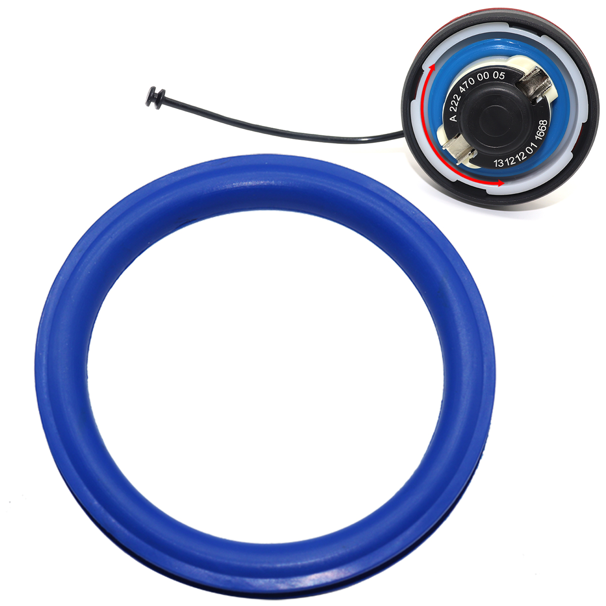 Tank O-Ring Seal - Uszczelka wlewu paliwa, pokrywa zbiornika, naprawa