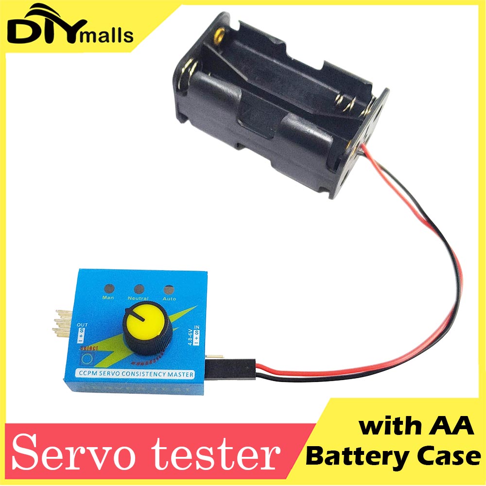 Battery Case Storage - Tester Serwo 3CH Cyfrowy Kontroler ESC