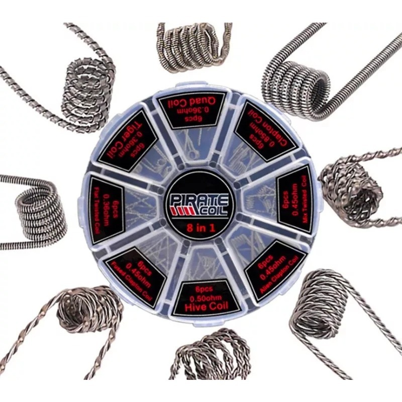 Clapton Wire Pre Built - 48 sztuk/zestaw 8 w 1 Gotowe