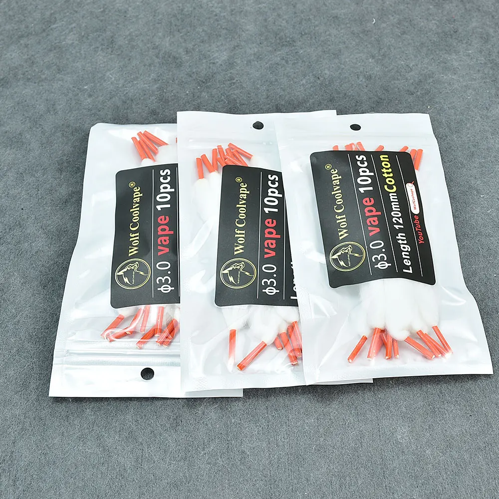 Clapton Wire Pre Built - Wolfcoolvape NI80 Gotowa Grzałka Vape Coil