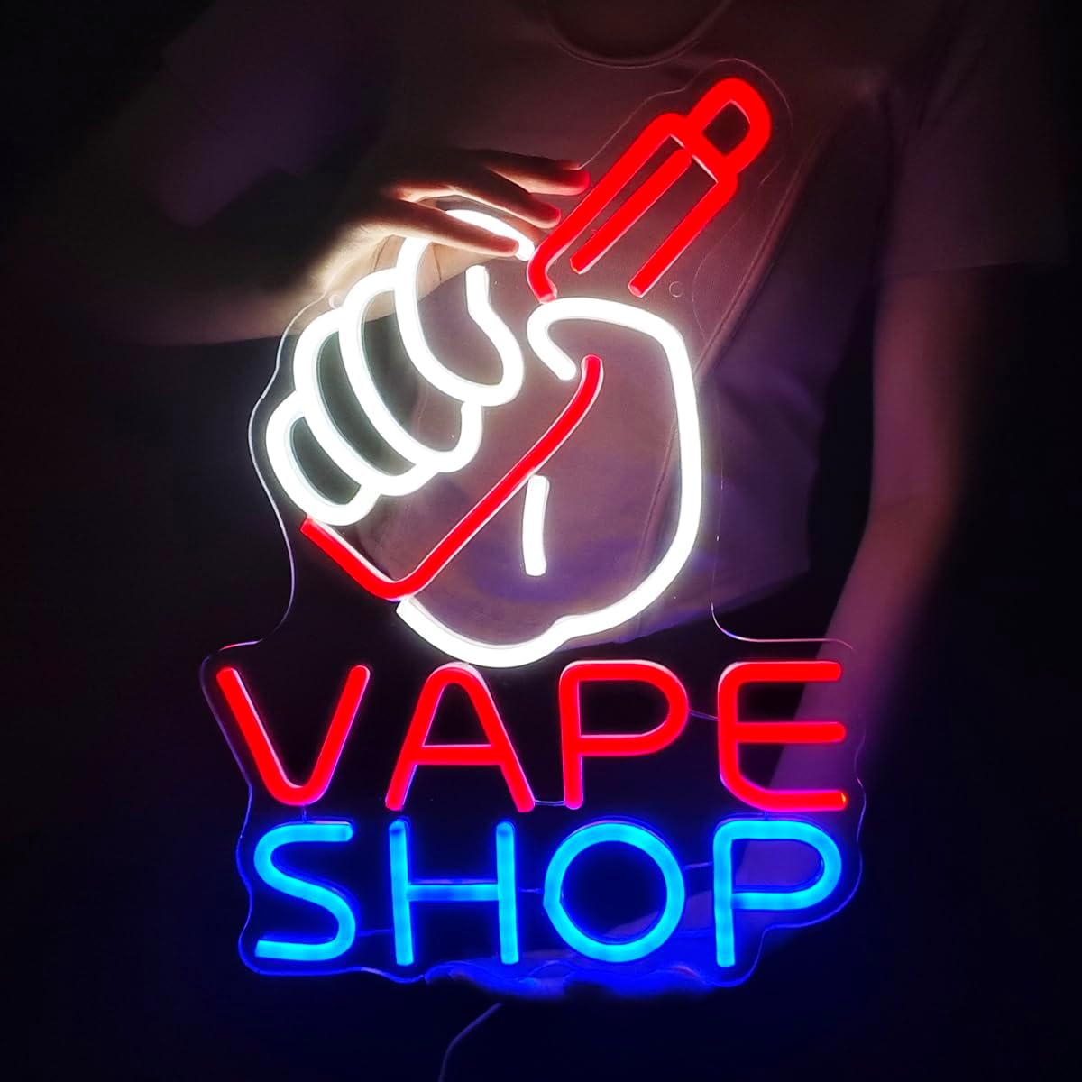 VAPE Shop Neon Sign for Smoke  – Vaping Shop recenzja i cena