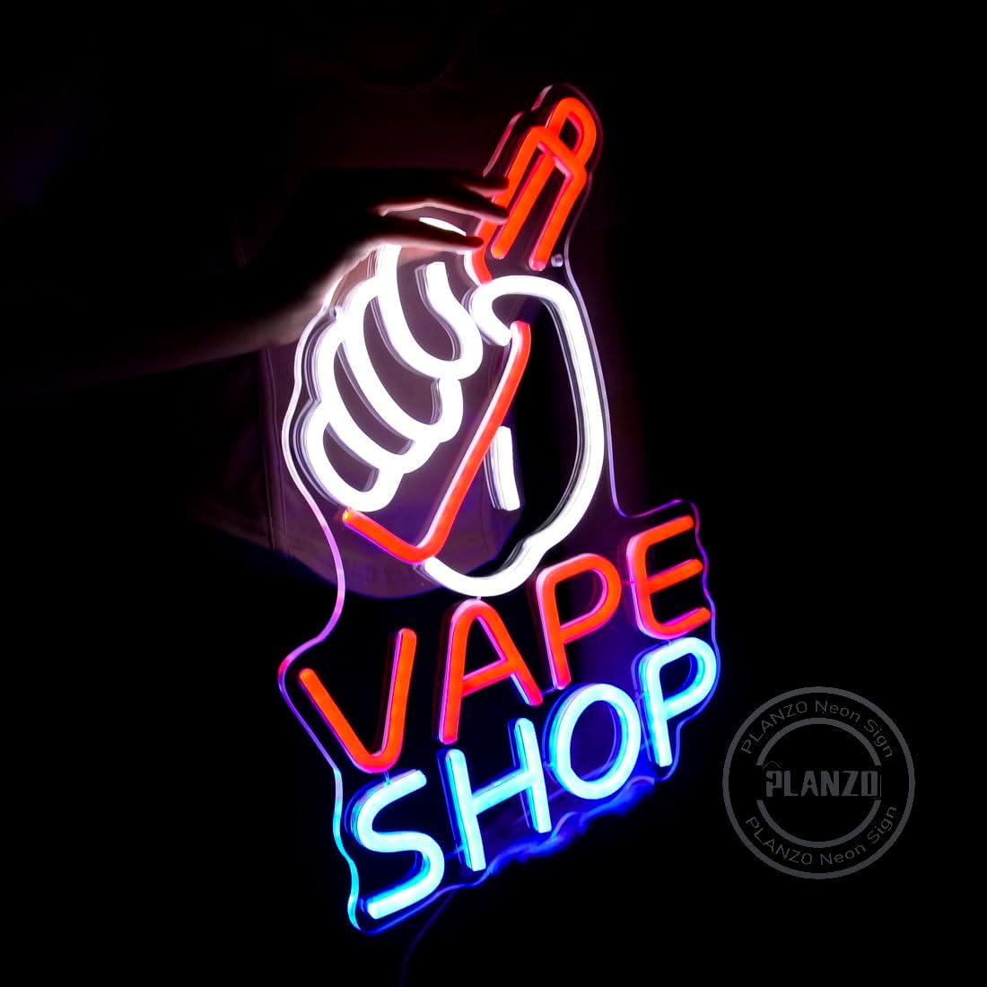 VAPE Shop Neon Sign for Smoke  – Vaping Shop recenzja i cena